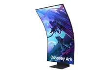 Samsung Odyssey Ark S55CG970NU skærm - Quantum Mini LED - 55" - AMD FreeSync Premium Pro - VA - 1ms - 4K 3840x2160 ved 165Hz