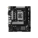 ASRock H810M-X WIFI - moderkort - micro ATX - LGA1851-uttag - H810