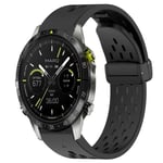 Garmin Epix Pro Gen 2 47mm Silikon Klockarmband med Magnetlås - Svart