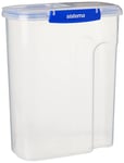 Sistema KLIP IT PLUS Cereal Storage Container | Airtight 4.2 Litre Food Pantry Storage Container | 4.2L | BPA-Free