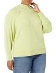 Amazon Essentials Women's Ultra-Soft Oversized Cropped Cocoon Sweater (Available in Plus Size) (Previously Daily Ritual), Bright Olive Green, XXL Plus