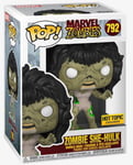 Figurine Funko Pop Bobble Head - Marvel Zombies N°792 - She-Hulk En Zombie (49128)