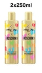 2 X Pantene X Moschino Repair & Protect Miracle Shampoo 2x250ML Pack