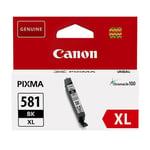 Canon Original 2052c001 Cli-581bk Xl Black Ink Cartridge (3,120 Pages)