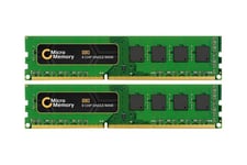 CoreParts - 16GB:2x8GB - DDR3 RAM - 1600MHz - DIMM 240-pin - Icke ECC