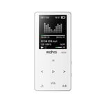 Qazwsxedc For you Sports MP3 MP4 Music Player Mini Student Walkman with Screen Card Voice Recorder, Memory Size:8GB(White) XY (Color : White)