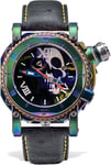 Visconti Watch Sport Dive Skull & Roses Red Green