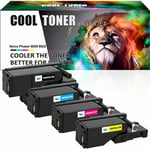 4x Toner Compatible For Xerox Phaser 6020 6022 WorkCentre 6025 6027 106R02759