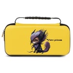 Etui Pochette Switch Lite Jaune Chat Mystique 2 Personnalisee