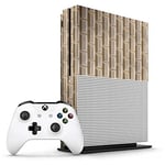 Xbox One S Stone Tiled Bricks Console Skin/Cover/Wrap for Microsoft Xbox One S