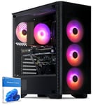 Sedatech PC Gamer Advanced Compact • Intel i7-12700KF • Geforce RTX4060Ti • 32Go DDR5 • 2To SSD M.2 • Wifi • BT • Windows 11 • Unité centrale