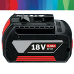 For Bosch GBA 18V 5Ah Li-ion Battery BAT609 BAT610 BAT618 BAT620 17618 25618-01