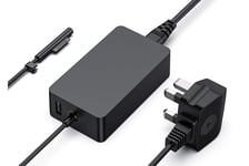 Official Microsoft Surface DAJ-00005 Laptop UK Adapter Charger 65W