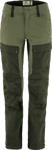 Fjällräven Women's Keb Trousers Curved 34 Short, Deep Forest-Laurel Green Short female