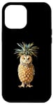 Coque pour iPhone 13 Pro Max Hibou ananas