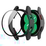 Galaxy Watch FE/4 40 mm Skal Med Skärmskydd Svart