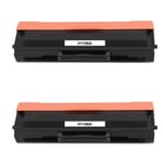 Compatible Toner for HP Laser MFP 137FNW Printer Black Cartridge W1106A 2 Pk