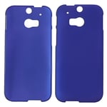 HTC One M8 Plastikk Deksel - Mørk Blå