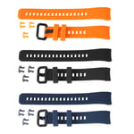 3x Watch Strap Replacement Compatible with Huawei Honor Band 4/5 Wrist Band