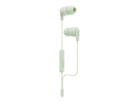 Skullcandy Ink'd+ - Hörlurar med mikrofon - inuti örat - kabelansluten - 3,5 mm kontakt - ljudisolerande - grön, salvia, pastell