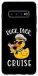 Coque pour Galaxy S10+ Duck Duck Cruise Funny Family Cruising Groupe assorti
