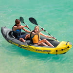Intex Explorer K2 2 Person Inflatable Kayak + Pump & Oars 🚚 FAST Postage 🚚