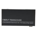 Gigabit Switch 1 Fiber 8 Port Ethernet Single Mode Dual Fiber Adaptive Gigab OCH