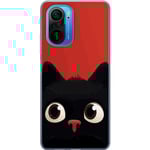 Xiaomi Poco F3 Transparent Mobilskal Busig Katt