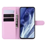 MIFanX Xiaomi Black Shark 3 Case,PU Leather Flip Folio Wallet Cover With [Card Slots] for Xiaomi Black Shark 3(Pink)