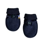 Joha ullfleece votter til baby, dk.blue melange