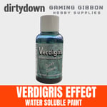 Dirty Down Water Soluble Paint Verdigris Effect 25ml