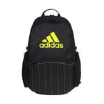 adidas Pro Tour Tennis Backpack Sports Bag Black Lime