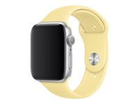 Apple 44Mm Sport Band - Klockräm För Smart Klocka - Storlek S/M Och M/L - Citronkräm - För Watch Hermès Series 7, Hermès Series 9, Series 10, Series 8, Series 9, Ultra, Ultra 2