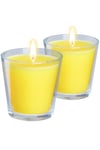 Deco Express Citronella Candles Lasts 30 Hours - Pack of 2