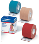 Leukotape K - kinesiotejp 7,5 cm x 5 m, olika färger