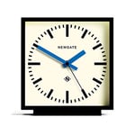 NEWGATE® Amp Horloge de cheminée silencieuse – « No Tick » – Une Horloge de cheminée Moderne – Horloge pour Le Salon, Le Bureau – Horloge de Bureau – Horloge de cheminée – Cadran de Station (Bleu)