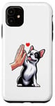 iPhone 11 Boston Terrier Love Bostie Dog Mom Funny Girls Case