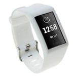 Fitbit Charge 3 Soft Silicone Watch Strap - White