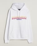Dsquared2 Loose Fit Hoodie White