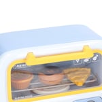 New Simulation Microwave Oven Model Light Music Knife Fork Food Model Miniature