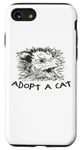 iPhone SE (2020) / 7 / 8 Adopt A Street Cat Funny Opossum Team Trash Animal Humor Case