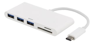 USB-Hub 3.1 / 3 Port / SDSC / SDXC / SDHC / SD