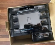 100x BG 10AX Black Nickel Flatplate Push Switch doorbell offer deal Bulk lot