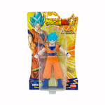 Bizak Monsterflex 64390230 Figurine Goku Blue Super Saiyan de Dragon Ball, Super Extensible et élastique, 25 cm, 12 à Collectionner, pour Adultes, Fans et Enfants à partir de 4 Ans