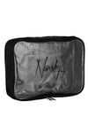 Travel Organiser Clear Makeup Bag (Transparent/Black)