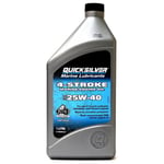 Quicksilver 4-takt Mineralolje SAE 25W-40 1 liter
