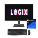 LOGIX Intel Quad Core 7 Inch Full HD All-in-One Family Desktop PC with Windows 1
