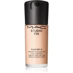 MAC Cosmetics Studio Fix Fluid SPF 15 24HR Matte Foundation + Oil Control Matterende foundation SPF 15 Skygge NW10 30 ml
