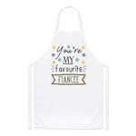 You're My Favourite Fiancee Hers Stars Chefs Apron - Funny Cooking Baking