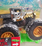 Hot Wheels Monster Trucks Bone Shaker Monster Truck 1:64 Mattel New & Sealed Toy